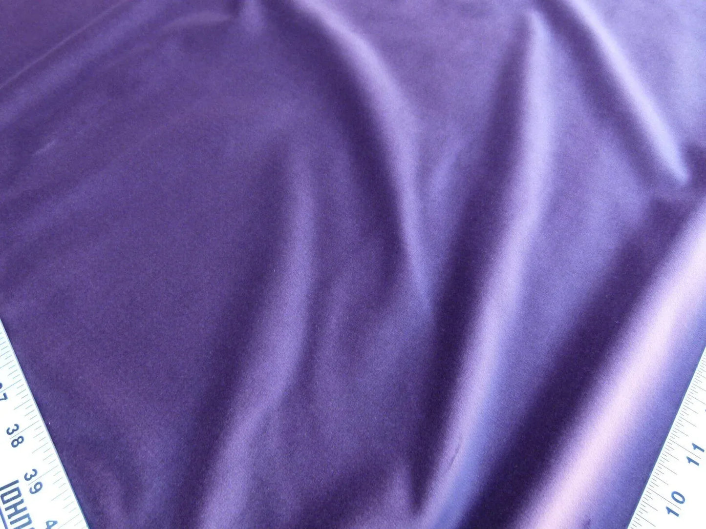 Bty Scalamandre Indus Velvet "plum"deep Purple Supple Italy MSRP USD 228/Y