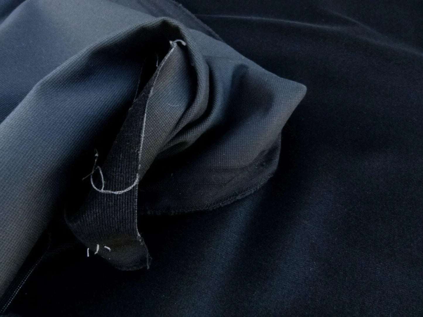 Bty Scalamandre Indus Velvet "onyx" Black Supple Italy MSRP USD 240/Y