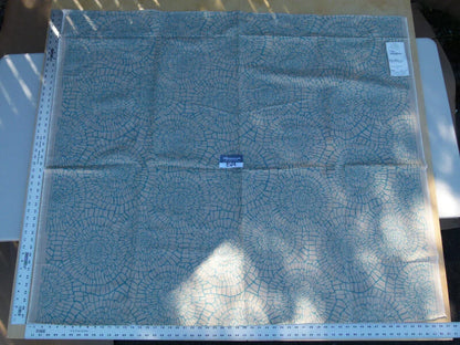 32 Ev4 Scalamandre 1.2y Dianthus Turquoise Print MSRP USD 144/Y Flower Print Old World Weavers Cotton Linen