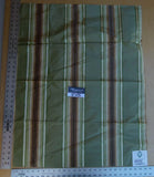 10 Ev5 Scalamandre Square Showroom Sample Zahra Stripe Mint Green Taupe Silk Per Piece