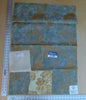 37 Ev5 35"x24" Scalamandre Showroom Sample Duchess On Cream Satin Gold Opal Blue Cotton Print MSRP USD 314/Y (copy)