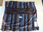 2 Ev6 2.4y Scalamandre Showroom Length Kat Burki Aspen Navy Brown Cotton Velvet Stripe