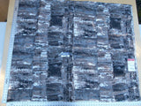 3 Ev6 2.4y Scalamandre Showroom Length Onix Charwood Black Grey Abstract Jacquard Linen Blend MSRP USD 201/Y