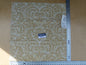 16 Ev7 Scalamandre Showroom Sample Square Vendome Ecru Tan Cotton Cut Velvet Floral #5