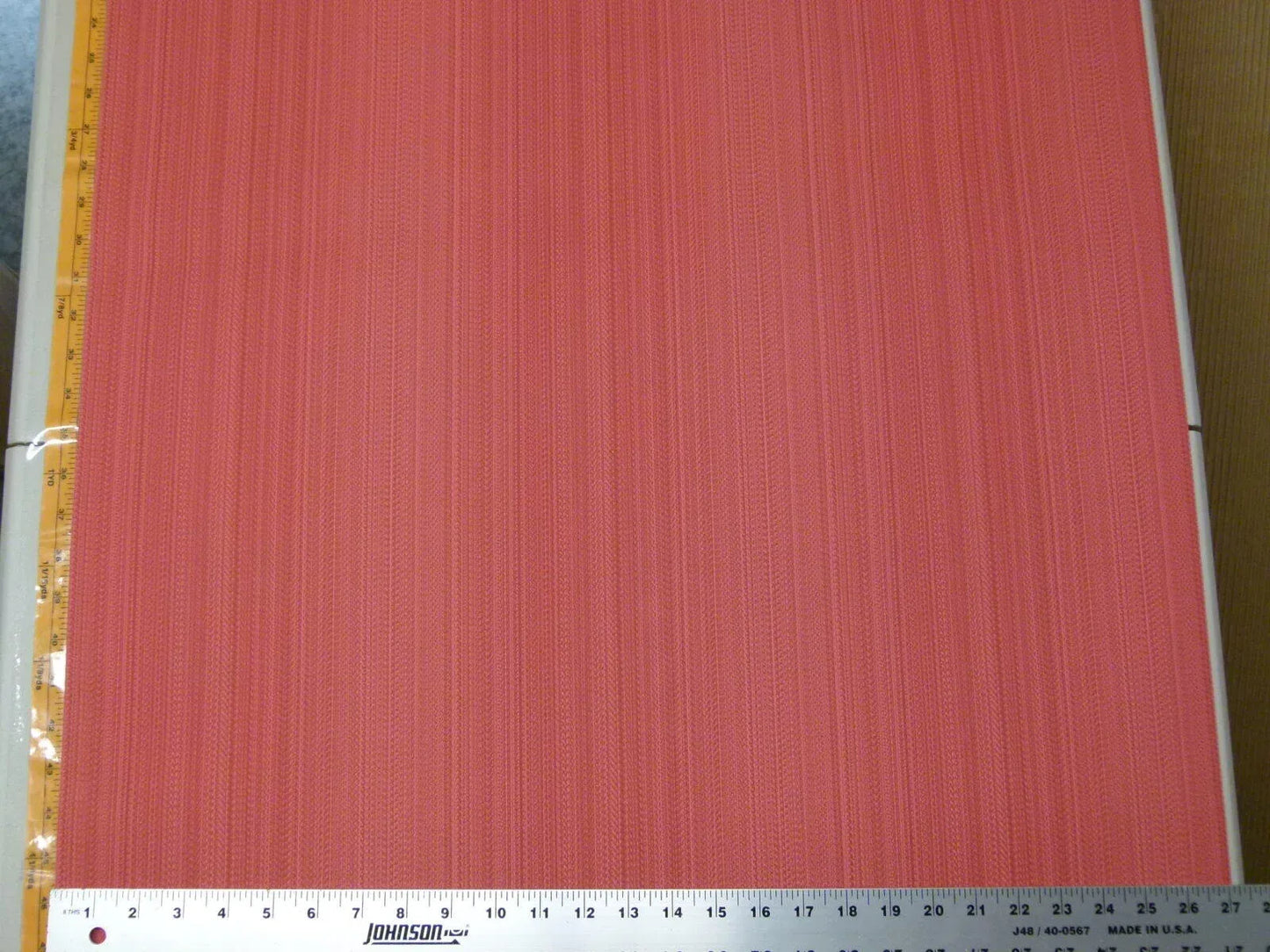 Aria Strie Grenadine Red Wallpaper Scalamandre 5 Yards Single Roll MSRP USD 126/single Roll