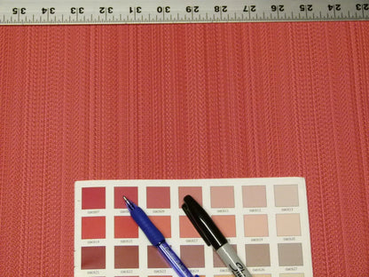 Aria Strie Grenadine Red Wallpaper Scalamandre 5 Yards Single Roll MSRP USD 126/single Roll