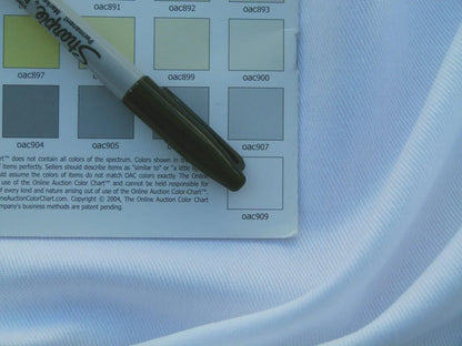 Scalamandre Eskimo Bianco White Cotton Heavy Duty MSRP USD 150/Y bty