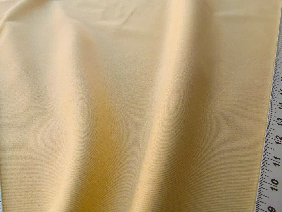 Scalamandre Eskimo Giallo Paglierino Straw Yellow Cotton Heavy Duty MSRP USD 150/Y bty