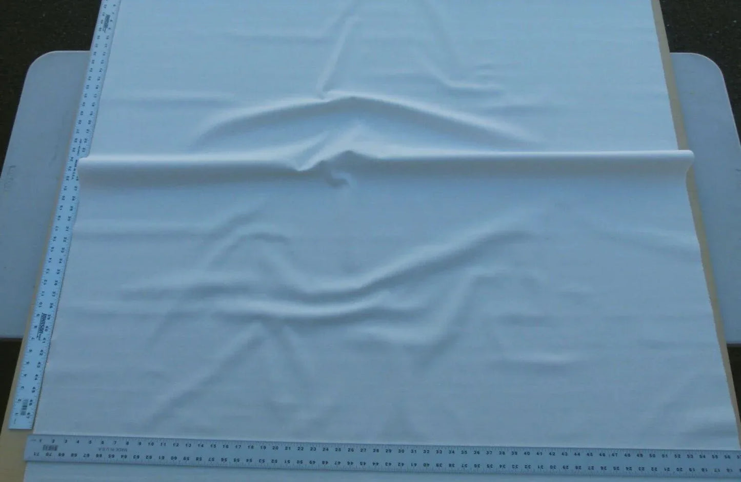 Scalamandre Eskimo Bianco Perla Pearl White Cotton Heavy Duty MSRP USD 150/Y bty