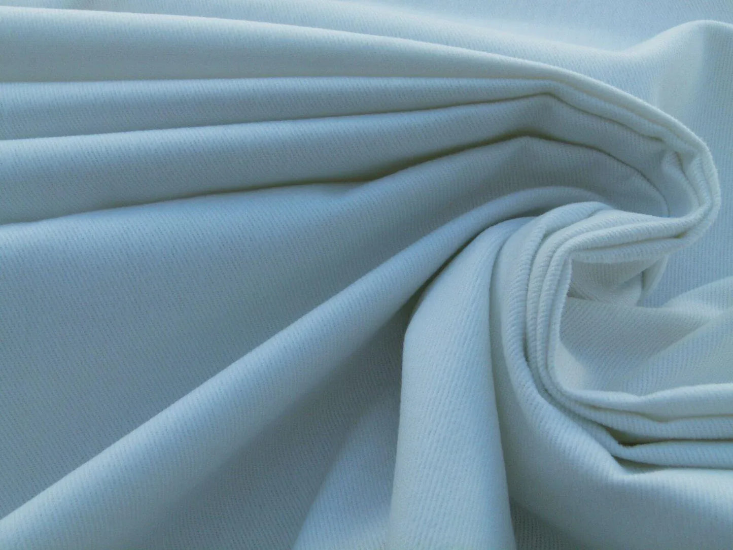 Scalamandre Eskimo Bianco Perla Pearl White Cotton Heavy Duty MSRP USD 150/Y bty