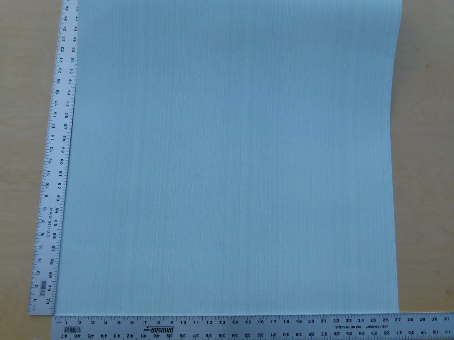 Aria Strie Aquamarine Pale Blue Wallpaper Scalamandre 5 Yards Single Roll MSRP USD 126/single Roll