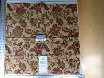 36 Ev7 Scalamandre Showroom Sample Square Avondale Floral Autumn #3