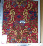 2 Ev8 Scalamandre Showroom Sample 32"x26" Novaro Tapestry Wool Multi Red Thick MSRP USD 596Y