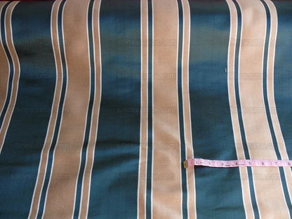 Scalamandre "chevalier"  Silk Linen Teal Blue