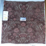 16 Ev8 Scalamandre Showroom Sample Square Spenceley Washed Mocha Multi Brown Floral MSRP USD 153/Y