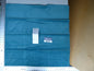 8 Ev11 Scalamandre Showroom Sample Square Alexandre Velvet Turquoise Blue Solid