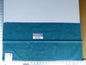 9 Ev11 Scalamandre Showroom Sample 28"x13" Alexandre Velvet Turquoise Blue Solid