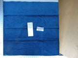 10 Ev11 Scalamandre Showroom Sample Square Alexandre Velvet Firmament Blue Solid