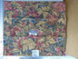 57 Ev11 Scalamandre Showroom Sample Square Flanders Banquet Floral Tapestry Pink Blue Tan #2