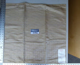 19 Ev12 Scalamandre Showroom Sample Square Essentia Vanilla Textured Silk Old World Weavers MSRP USD 204/y