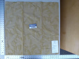 31 Ev12 Scalamandre Showroom Sample Square Cordoba Old Gold Chenille Woven Foliage Acanthus MSRP USD 176/Y Grey Watkins