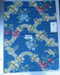 4 Ev14 Scalamandre Sample Square Tiepolo Marine Floral Lampas
