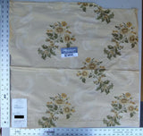 16 Ev14 Scalamandre Sample Square Lissandra Champagne Coffee