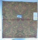 25 Ev14 Scalamandre Sample Square Oriente Green