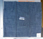 1 Ev15 Scalamandre Showroom Sample Square San Miguel Texture Indigo Blue Reversible MSRP USD 198/Y