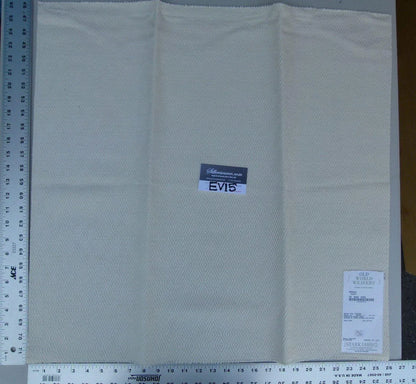 15 Ev15 Scalamandre Showroom Sample Square Mokala Ivory Jacquard Woven Diamond