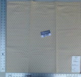 21 Ev15 Scalamandre Showroom Sample Square Urban Square Tan Cotton Jacquard