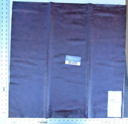40 Ev15 Scalamandre Showroom Sample Square Elkhorn Chestnut Deep Brown Faux Leather