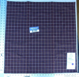 52 Ev15 Scalamandre Showroom Sample Square Mc Aurthur Chestnut Brown Plaid