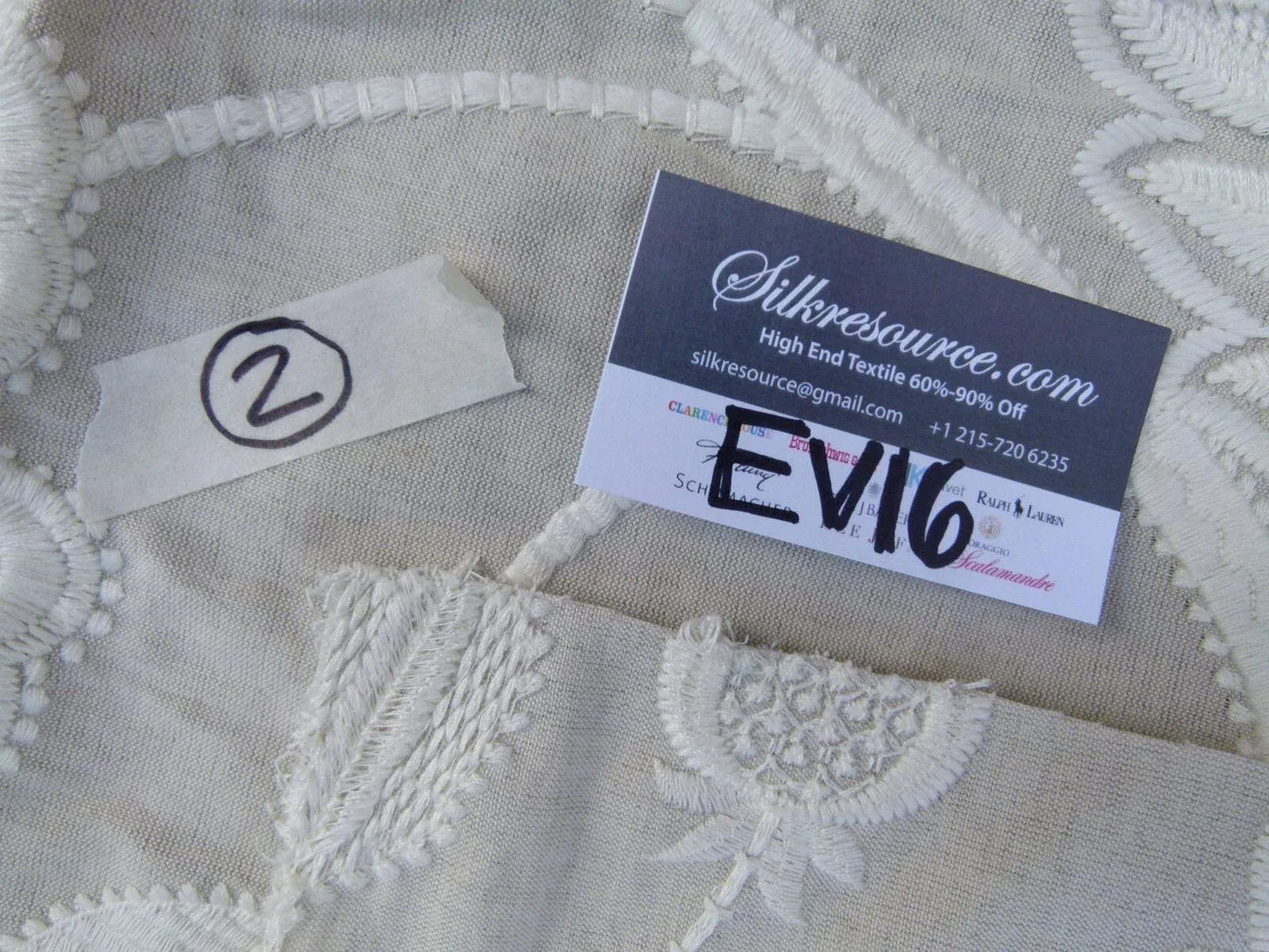 28 Ev16 Scalamandre Various White