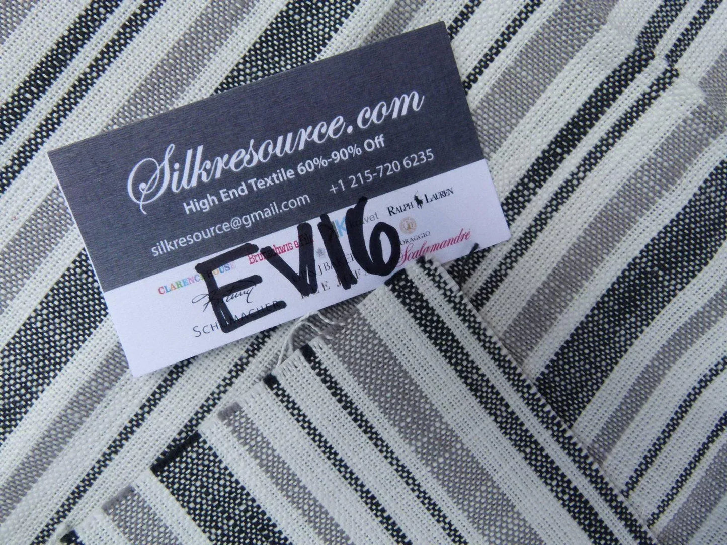 33 Ev16 Scalamandre Various White, Gray And Off Black