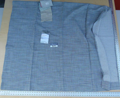 2 Ev17 Scalamandre Sample Square Banbury Stripe Check Blue