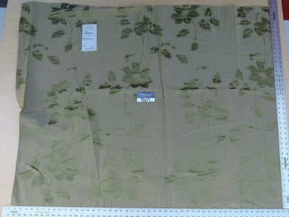 7 Ev17 Scalamandre Sample Square Shangai Cactus Dark Green