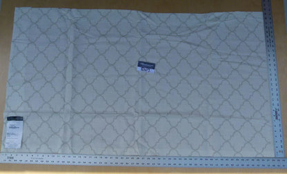 20 Ev17 Scalamandre Sample Square Treillage Alabaster Beige