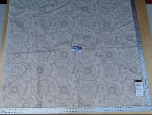 24 Ev17 Scalamandre Sample Square Suzani Antique Beige