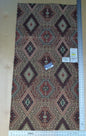 29 Ev17 Scalamandre Sample Square Turkestan Red Beige
