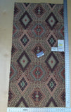 29 Ev17 Scalamandre Sample Square Turkestan Red Beige