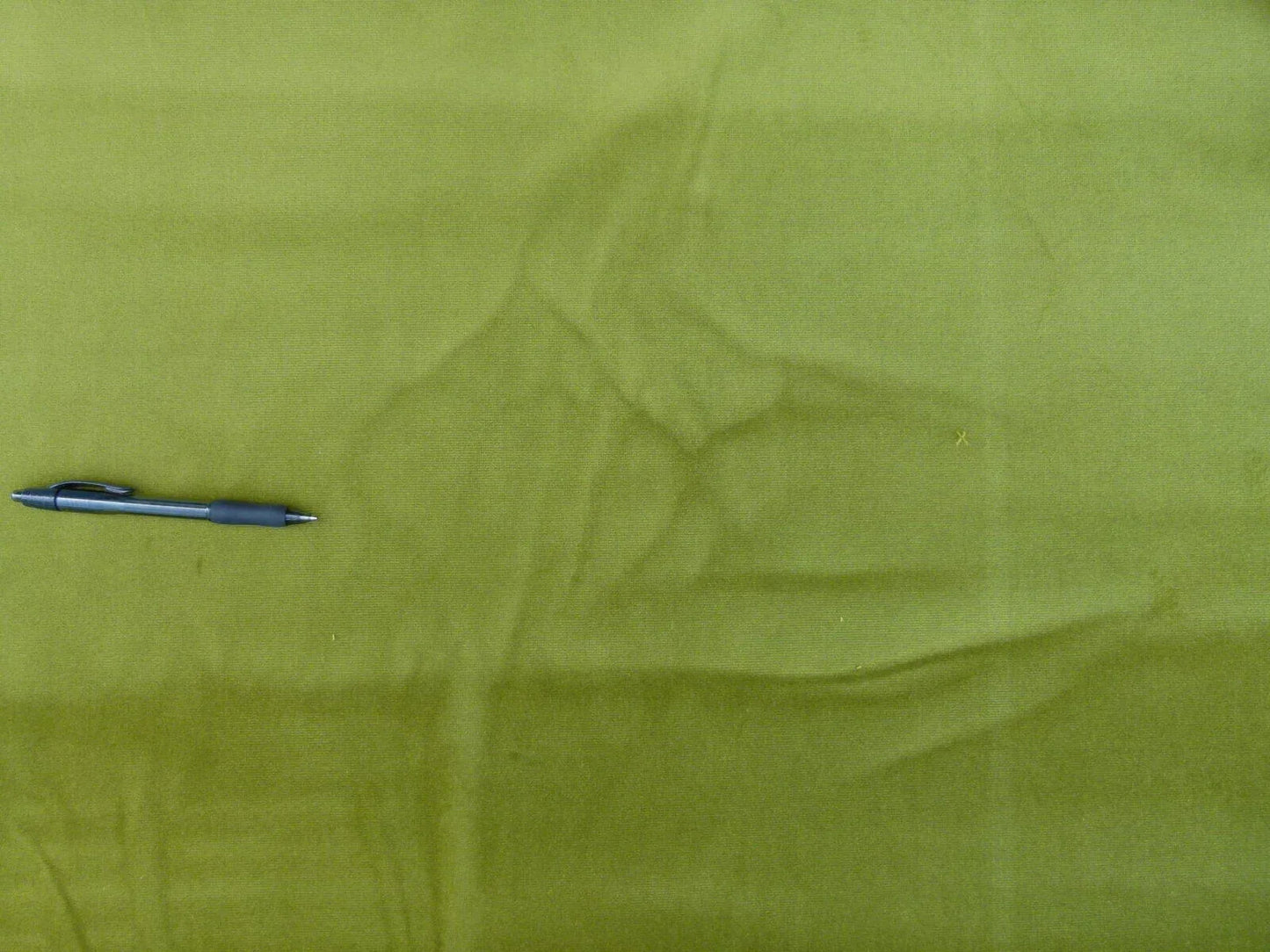 2y Scalamandre Indus Velvet Olive Supple Italy MSRP USD 240/Y Wrinkles