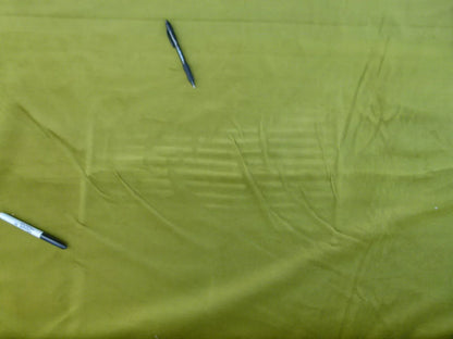 2y Scalamandre Indus Velvet Olive Supple Italy MSRP USD 240/Y Wrinkles