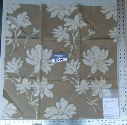 66 Ev19 Scalamandre Various Flore Batik Fall Jacquard Flax