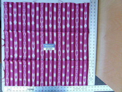 2 Ev20 Scalamandre Dark/light Pink With Stripes