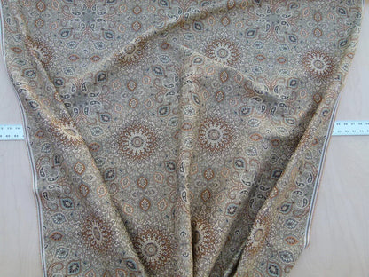 Scalamandre Bessarabia Grey Watkins Taupe Arabic Brocade Old World Weavers MSRP USD 264/Y