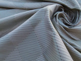 By Yd Scalamandre Forty Carats Pewter Taupe Grey Watkins Silk Wool Jacquard Diamond Harlequin MSRP USD 188/Y