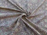 Scalamandre Bessarabia Grey Watkins Clove Dark Burgundy Arabic Brocade Old World Weavers MSRP USD 264/Y