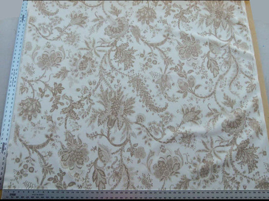 Scalamandre Garibaldi Sand Beige Tan Paisley Outdoor MSRP USD 172