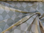 By Yd Scalamandre Forty Carats Tan Grey Silk Wool Jacquard Watkins Diamond Harlequin MSRP USD 188/Y